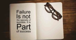 Zitat failure is part of success