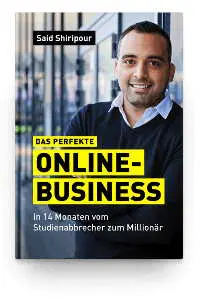 Said Shiripour kostenloses Buch das perfekte Online Business